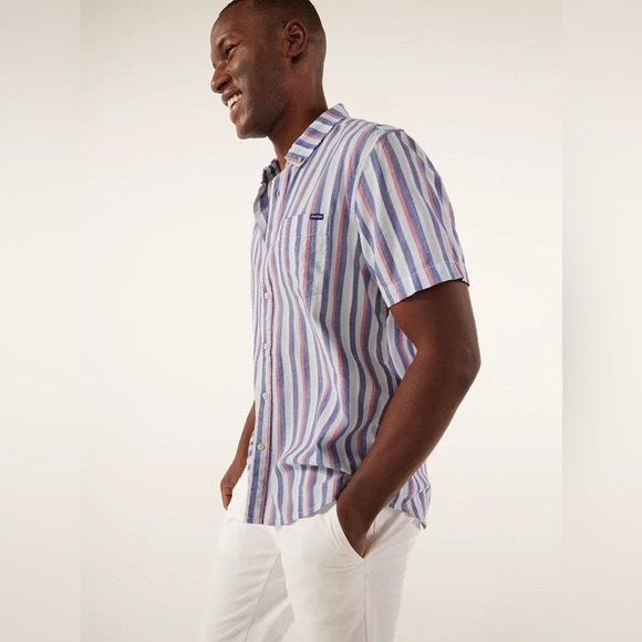 Chubbies Breathable Resort Weave Friday Shirt The Classy Button Down SZ XL NWOT - Picture 4 of 6